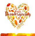 Thanksgiving greeting card