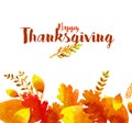 Thanksgiving greeting card