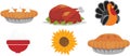 Thanksgiving icons