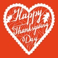 Thanksgiving laser cutting template