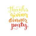 Thanksgiving Lettering