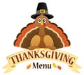 Thanksgiving menu theme image 1