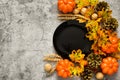Thanksgiving serving table. Royalty Free Stock Photo