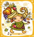 Thanksgiving theme 12 Royalty Free Stock Photo