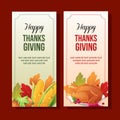 Thanksgiving vertical banner