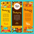 Thanksgiving Vertical Flyers