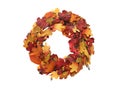 Thanksgiving Wreath Royalty Free Stock Photo