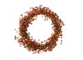 Thanksgiving Wreath Royalty Free Stock Photo