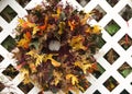 Thanksgiving wreath Royalty Free Stock Photo