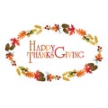 Thanksgiving wreath graphic