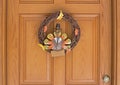 Thanksgiving Wreath Royalty Free Stock Photo