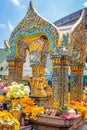 Thao Maha Brahma or Erawan shrine Important and popular places or landmark in Bangkok Royalty Free Stock Photo