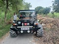 Thar mahendra Thar Village stend Royalty Free Stock Photo