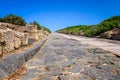 Tharros archaeological site, Sardinia Royalty Free Stock Photo