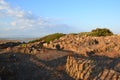 Tharros archeological site in Sardinia, Italy Royalty Free Stock Photo