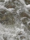 Thassos, Greece, August 18: Close up of sea water, texture backdrop, detail of wave, background