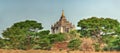 Thatbyinnyu Temple in Bagan. Panorama