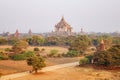 Thatbyinnyu Temple in Bagan, Myanmar Royalty Free Stock Photo