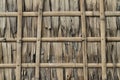 Thatch and Bamboo Wall