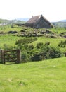 Thatch cottage, Isle of Skye Royalty Free Stock Photo