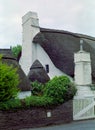 Thatch Roof House Devon England Royalty Free Stock Photo