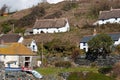 Cadgwith Cove Cottages Royalty Free Stock Photo