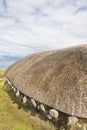 Thatched Blackhouse on Isle of Skye. Royalty Free Stock Photo