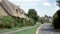 Thatched cottage in Chipping Campden, Cotswolds Royalty Free Stock Photo