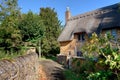 Thatched cottage, Cotswolds Royalty Free Stock Photo