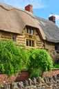 Thatched cottage detail, Blisworth, England