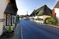 Thatched cottage dorset Royalty Free Stock Photo