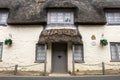 Thatched Cottage in Godshill, Isle of Wight Royalty Free Stock Photo