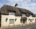 Thatched Cottage in Godshill, Isle of Wight Royalty Free Stock Photo