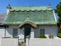 Traditional Irish Thatched Cottages, Bettystown, County Meath Royalty Free Stock Photo