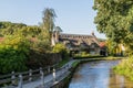 Thatched Cottage in Thornton le Dale Royalty Free Stock Photo