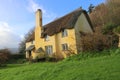English traditional thatched cottage Royalty Free Stock Photo