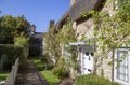 Thatched cottage, Warwickshire, England Royalty Free Stock Photo