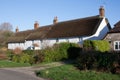 Thatched cottages in Wool, Dorset in the UK Royalty Free Stock Photo