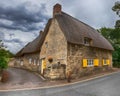 Thatched House in England Royalty Free Stock Photo