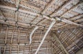 Thatched Roof Ceiling Royalty Free Stock Photo