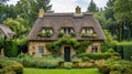 Thatched Roof Country Cottage Design