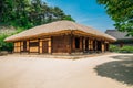 Korean traditional house at Literary village of Kim you jeong in Chuncheon