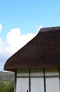 Thatched roof.