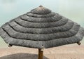 Thatched roof for shade and shelter Royalty Free Stock Photo