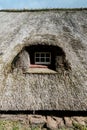 Thatched Roof of a Traditional House Royalty Free Stock Photo