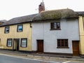 Thatched Roofs in England, State of Devon, Crediton Royalty Free Stock Photo