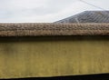 Thatched Roofs in England, State of Devon, Crediton Royalty Free Stock Photo