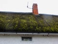 Thatched Roofs in England, State of Devon, Crediton Royalty Free Stock Photo