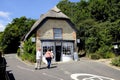 Thatched tea rooms, Godshill, Isle of Wight, UK.