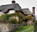 Thatched Village House Royalty Free Stock Photo